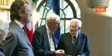 Mattarella visita Fondazione Spadolini "Nuova Antologia" a Firenze per il centenario della nascita