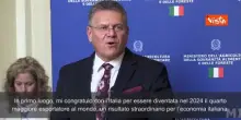 Sefcovic: Congratulazioni Italia per essere diventata 4° esportatore al mondo nel 2024