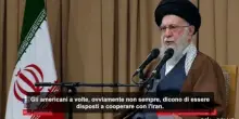Khamenei: Iran non coopererà con Usa finché questi sosterranno Israele