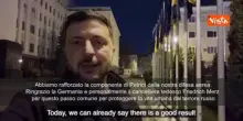 Guerra Ucraina, Zelensky: Arrivati missili Patriot da Germania per rafforzare difesa. Grazie Merz