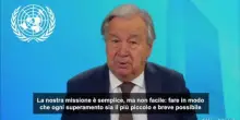 Clima, Guterres (Onu): il superamento di 1,5 gradi è inevitabile