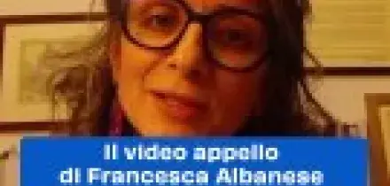 Il video appello di Francesca Albanese alla Regione Emilia Romagna