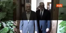 Un caff&egrave; per Robert De Niro con il sindaco Gualtieri in Campidoglio