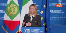 Meloni: Sfida dipendenze è priorità Stato, serve lavoro di squadra