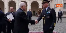 Mattarella riceve il Presidente della Palestina Abu Mazen al Quirinale