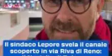 Il sindaco Lepore svela il canale scoperto in via Riva di Reno: il Naviglio di Bologna
