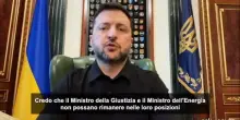 Ucraina, Zelensky chiede dimissioni ministri Giustizia ed Energia