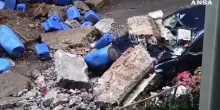 Maltempo Liguria, crolla muro contenimento a Genova Pegli