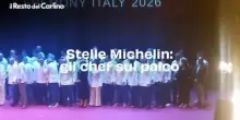 Stelle Michelin: il video degli chef sul palco