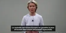 Von der Leyen: garantire ruolo centrale dell'UE per pace in Ucraina