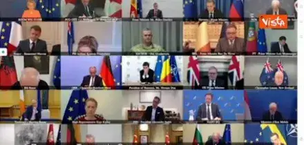 Piano pace Ucraina, la riunione dei "Volenterosi" con Zelensky, Meloni e Marc Rubio (Usa)