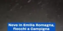 Neve in Emilia Romagna, fiocchi a Campigna