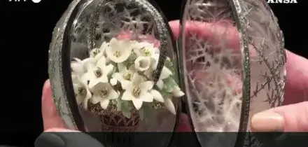 All'asta "The winter egg", l'uovo di Faberge'. Vendita stimata per 20 milioni di sterline