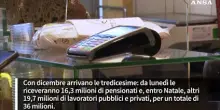 In arrivo a dicembre tredicesime per 42 miliardi. Debutta il "bonus mamme"