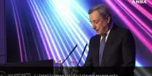 Draghi: "Se l'Europa non sviluppa l'IA rischia stagnazione"