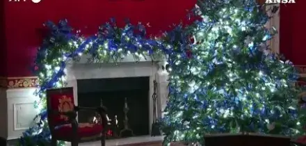 Usa, la Casa Bianca svela le decorazioni natalizie del 2025