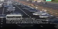 L'esodo degli italiani per il ponte dell'Immacolata: 13,9 milioni in viaggio