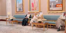 Meloni partecipa a Vertice cooperazione del Golfo in Bahrein, immagini