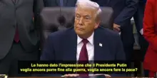 Ucraina, Trump: Putin vuole finire la guerra