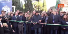 Atreju 2025, il taglio del nastro per la kermesse di FdI nei giardini di Castel Sant'Angelo