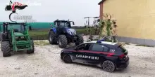 Modena, sgominata banda specializzata in furti di trattori