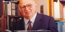 Una targa in memoria di Giovanni Spadolini