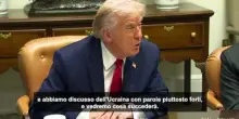 Ucraina, Trump: con i leader europei discussione "con parole forti"