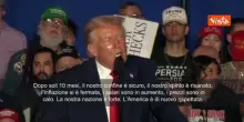 Trump in Pennsylvania: In soli 10 mesi l'America è tornata, più forte e rispettata che mai