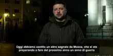 Ucraina, Zelensky: "La Russia si prepara a un altro anno di guerra"