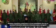 Venezuela, Caracas: non ci lasciamo intimidire da Trump