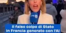 Il falso colpo di Stato in Francia generato con l'Ai