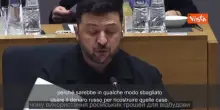 Guerra Ucraina, Zelensky: "L'uso degli asset russi sarebbe la scelta pi&ugrave; giusta"