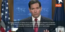 Il Segretario di Stato Usa Rubio: Nessuna pace a Gaza senza il disarmo di Hamas