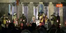 Ecco il presepe del Vaticano a Piazza San Pietro