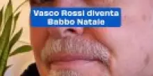 Vasco Rossi diventa Babbo Natale: il video