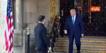 Trump riceve Zelensky a Mar-a-Lago: Penso che siamo nelle fasi finali dei colloqui