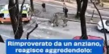 Rimproverato da un anziano, reagisce aggredendolo:  denunciato