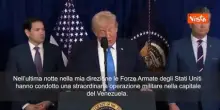 Trump: Attacco al Venezuela spettacolare, mai visto dalla Seconda Guerra Mondiale