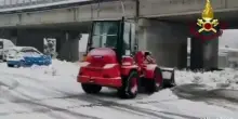Nevicata in Emilia-Romagna, Vigili del Fuoco ancora al lavoro