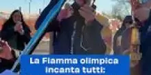 La Fiamma olimpica incanta tutti: da Maranello a Modena. Il video