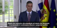 Venezuela, Sanchez: continuare a liberare prigionieri politici