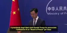 La Cina conferma: abbiamo ricevuto invito Trump al "Board of Peace"