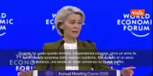 Von der Leyen a Davos: Costruire indipendenza Europa, vecchio ordine non torner&agrave;