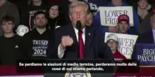 Trump lancia "l'allarme" sulle elezioni di medio termine