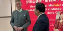 Giuli inaugura mostre su Pompei e Palladio a Pechino: "Bene collaborazione culturale con la Cina"