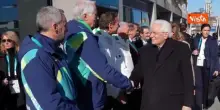 Milano Cortina 2026, il Presidente Mattarella visita il villaggio olimpico