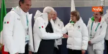 'Sono leggermente fuori et&agrave; per le olimpiadi', Mattarella scherza con gli atleti