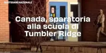 Canada, sparatoria alla scuola di Tumbler Ridge