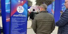 Olimpiadi, il tifo per il SuperG dalla fan zone al Castello di Milano