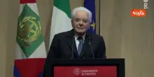Mattarella inaugura anno accademico a Trento: "Di fronte a barbarie importante diffondere cultura"